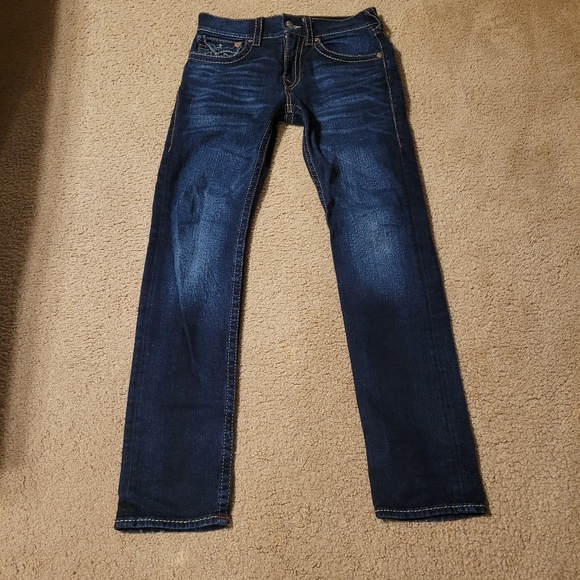 True Religion Slim Flap Big T RED, size 31, NWOT - Picture 1 of 12